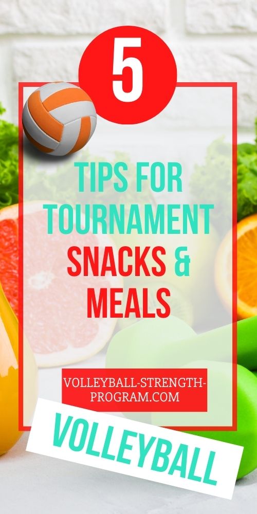Volleyball Nutrition and Snacks