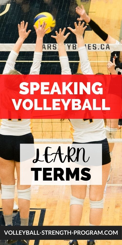 Terms for Volleyball